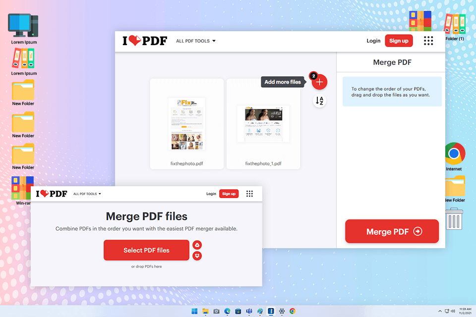 ilovepdf pdf merge software