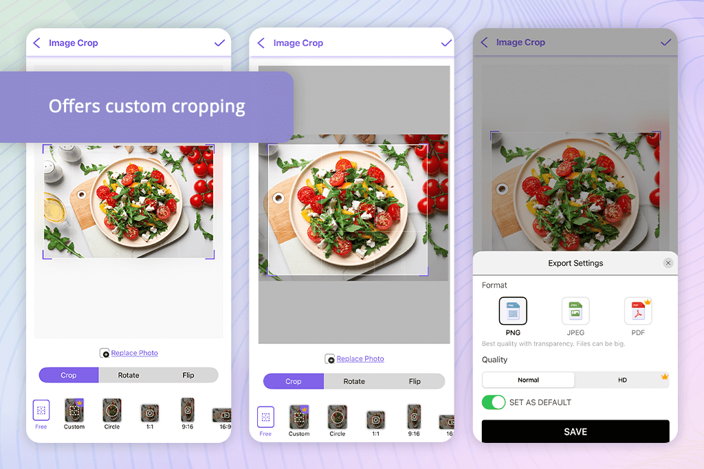 image crop cropping pictures app