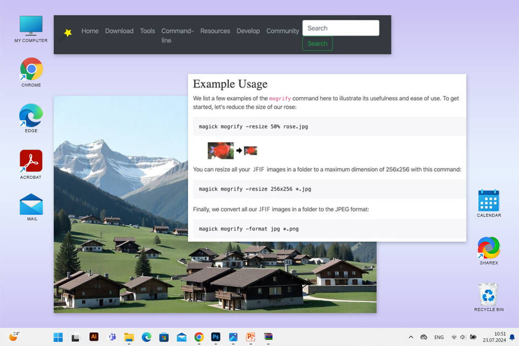 imagemagick jfif to jpg converter interface