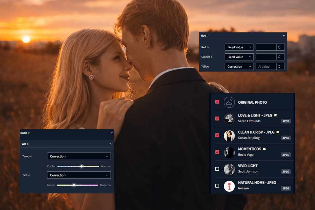 imagen interface