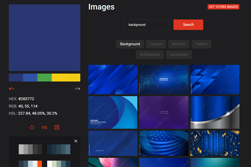 images color designer review
