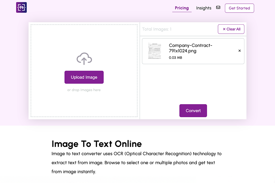 imagetotext online free image converter