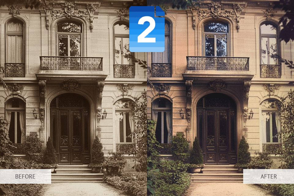 img2go photo colorizer