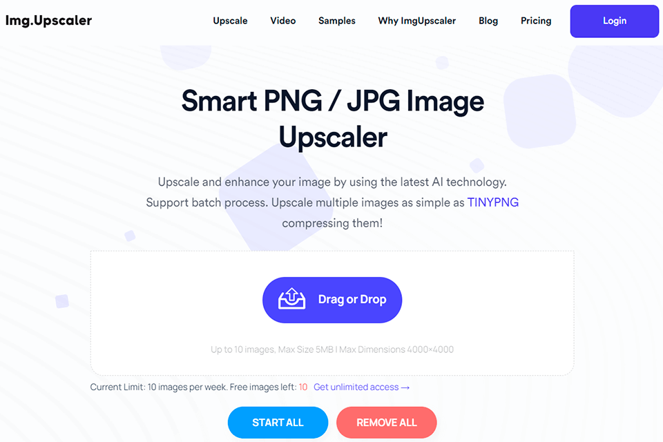 imgupscaler interface