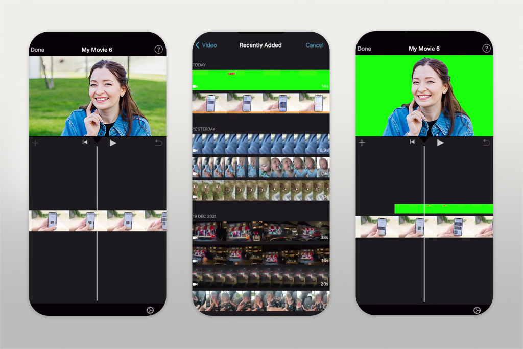 imovie free green screen app