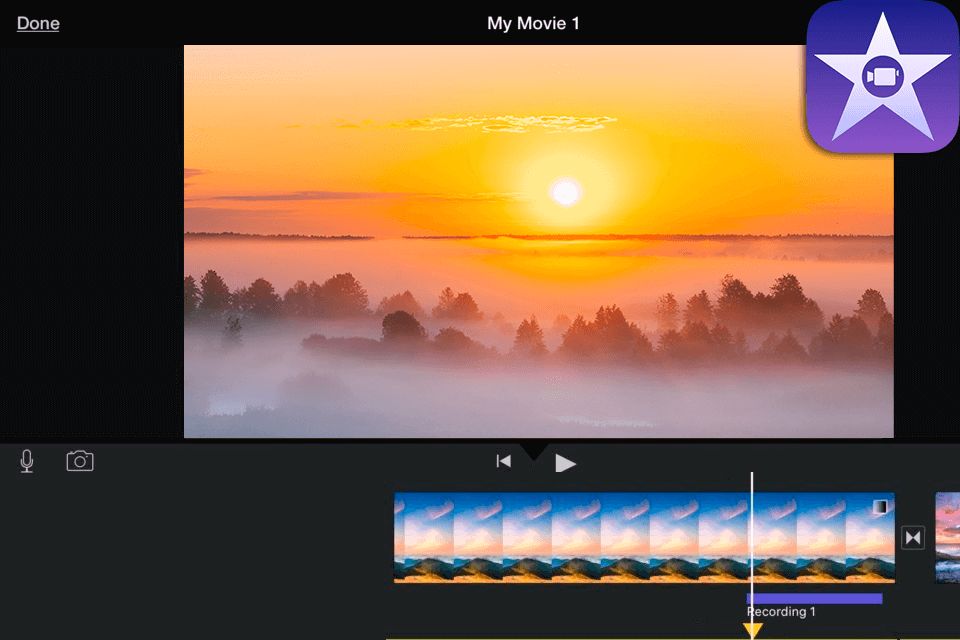 imovie interface