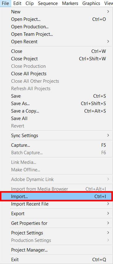 import video to rotate video in premiere