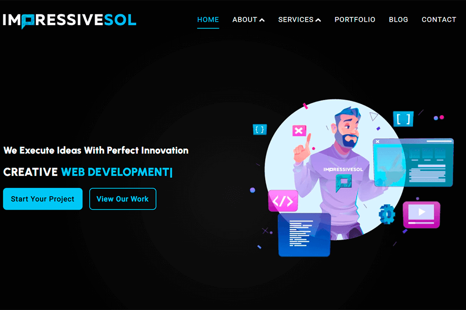 impressivesol interface