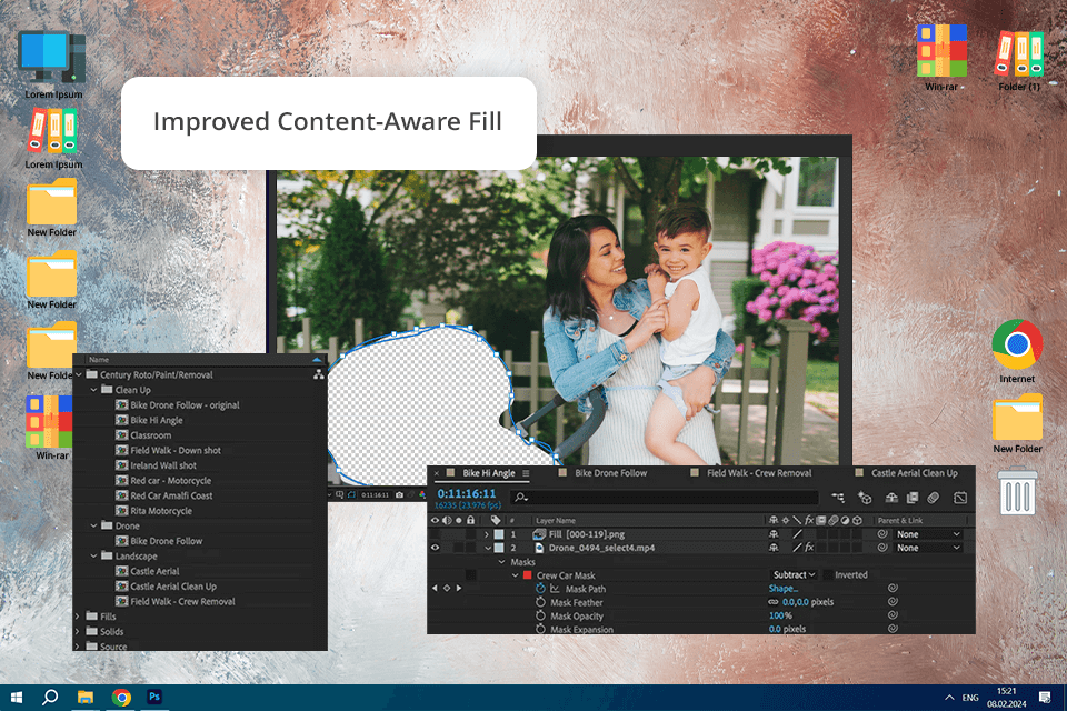improved content aware fill in after effects 2019
