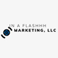 in a flashhh marketing content marketing agency logo