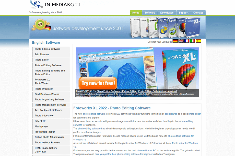 in mediakg ti software logo website