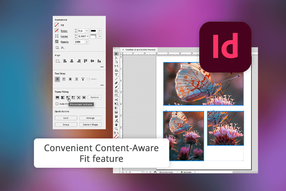 indesign features