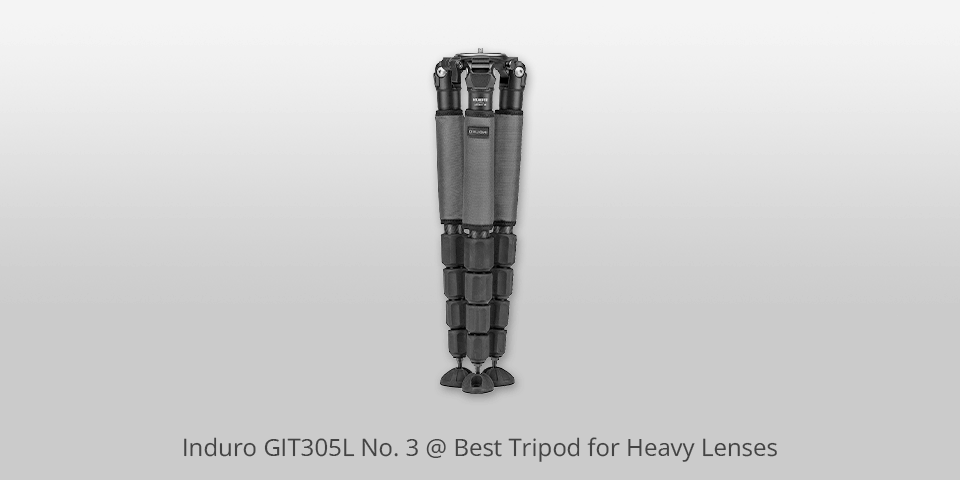 induro git305l 3 tripod for heavy lenses