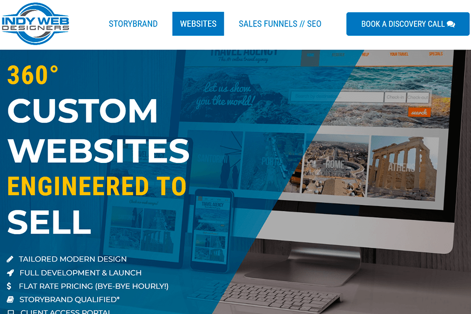 indy web designers web development