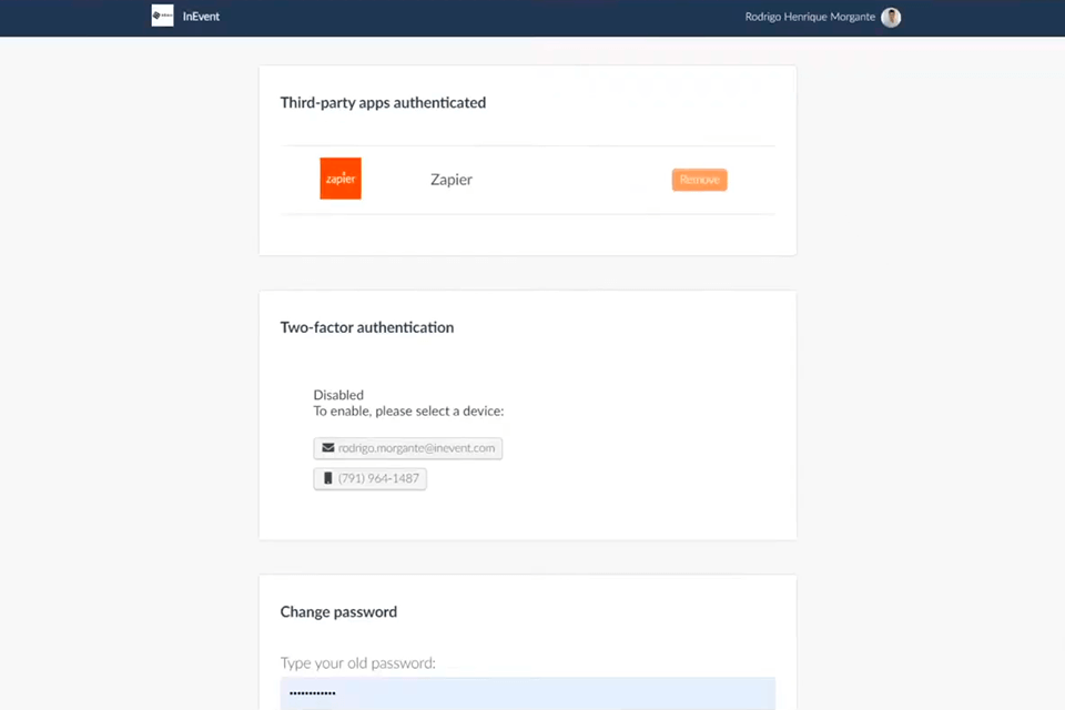 inevent secure identity control