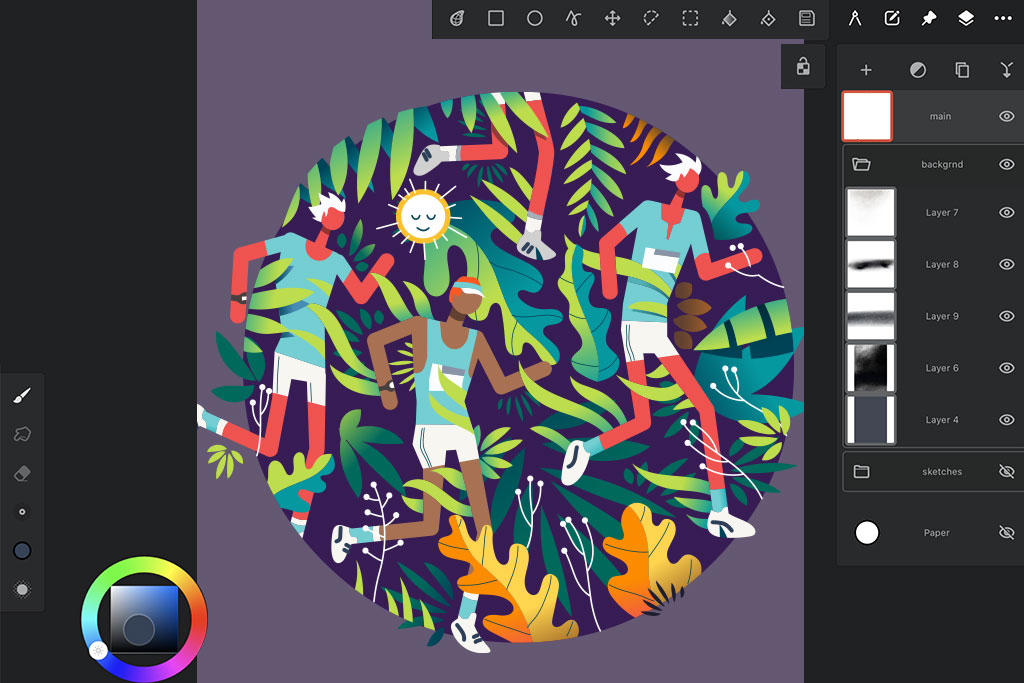 infinite painter rebelle alternative interface