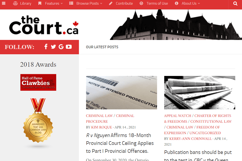 infotyke website for lawyers