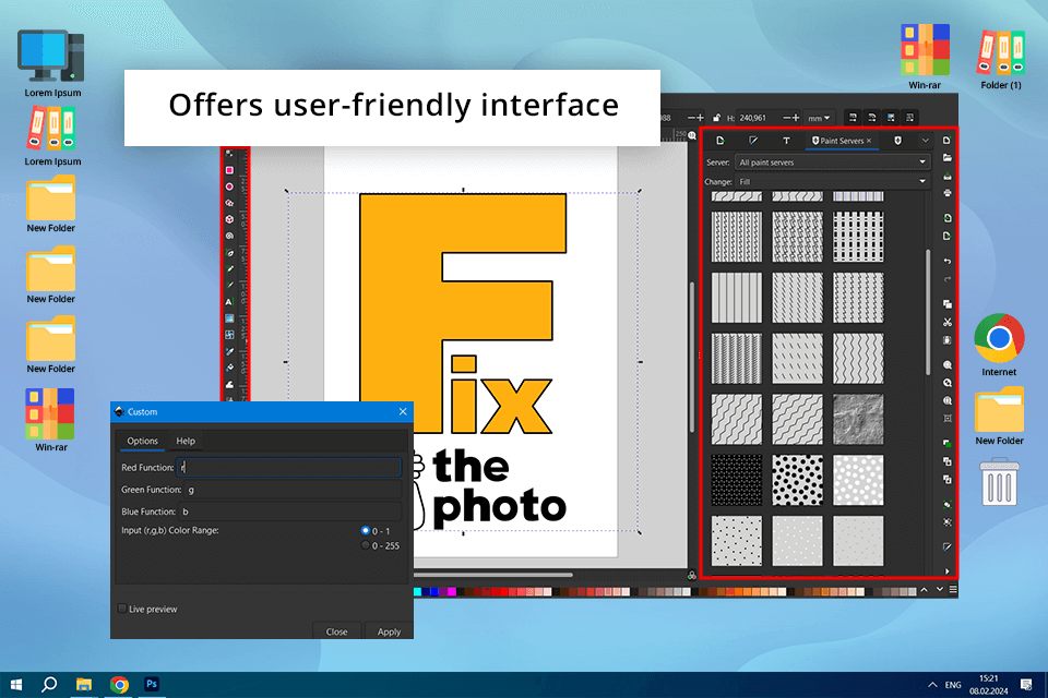 inkscape gratis vector grafische software
