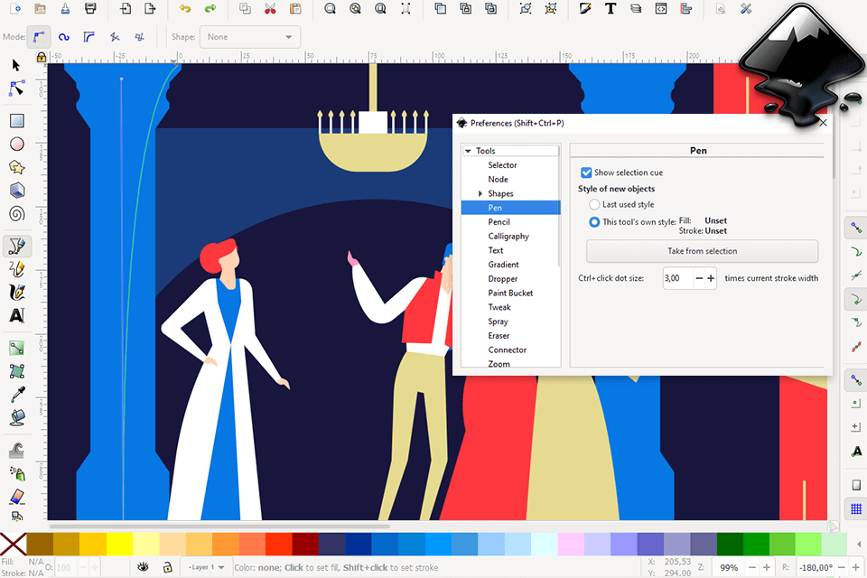 inkscape interface