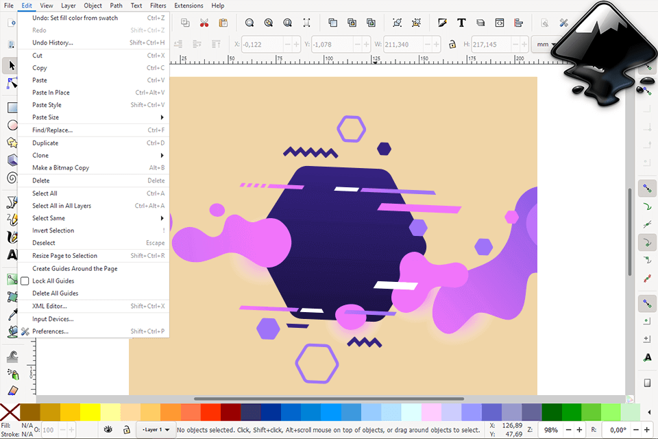 inkscape interface