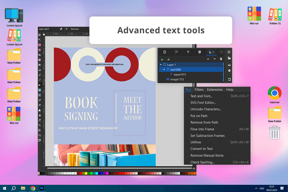 inkscape xara designer pro alternative