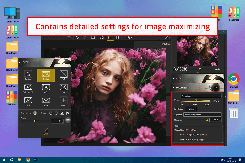 inpixio photo maximizer 3 pro screen
