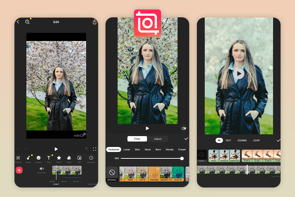 inshot free video editing app