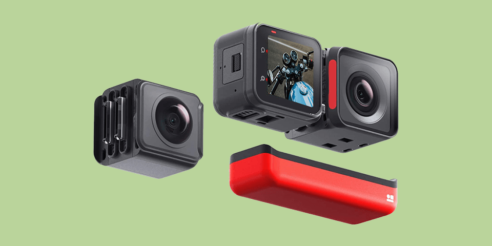 insta360 one rs motorcycle helmet camera