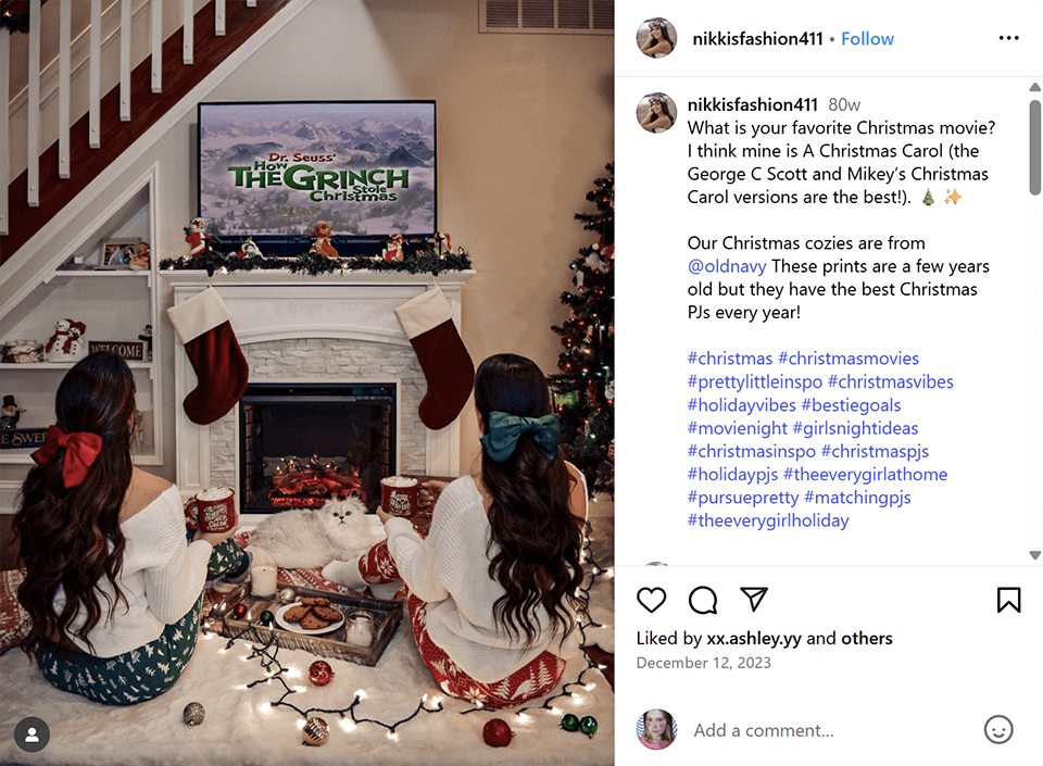 instagram best friend pose for 2 holiday