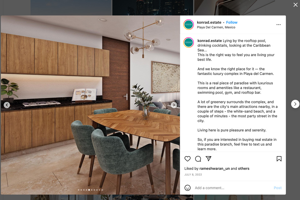 funny real estate captions for Instagram