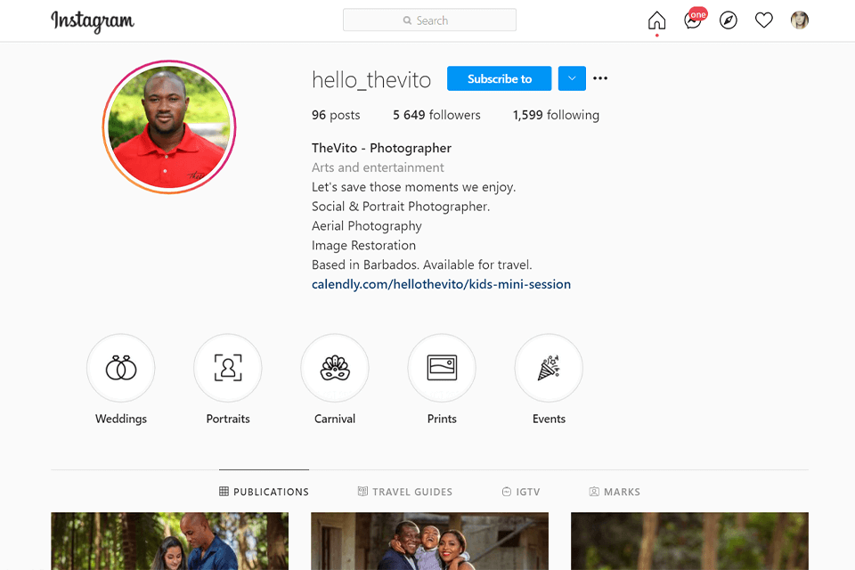 instagram thevito photography review