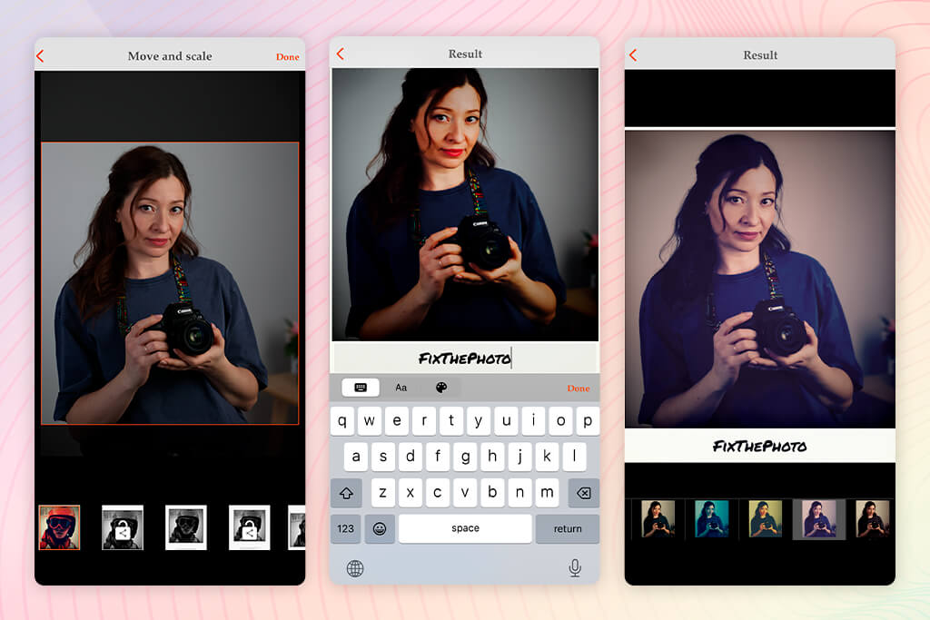 instants tumblr photo edit app