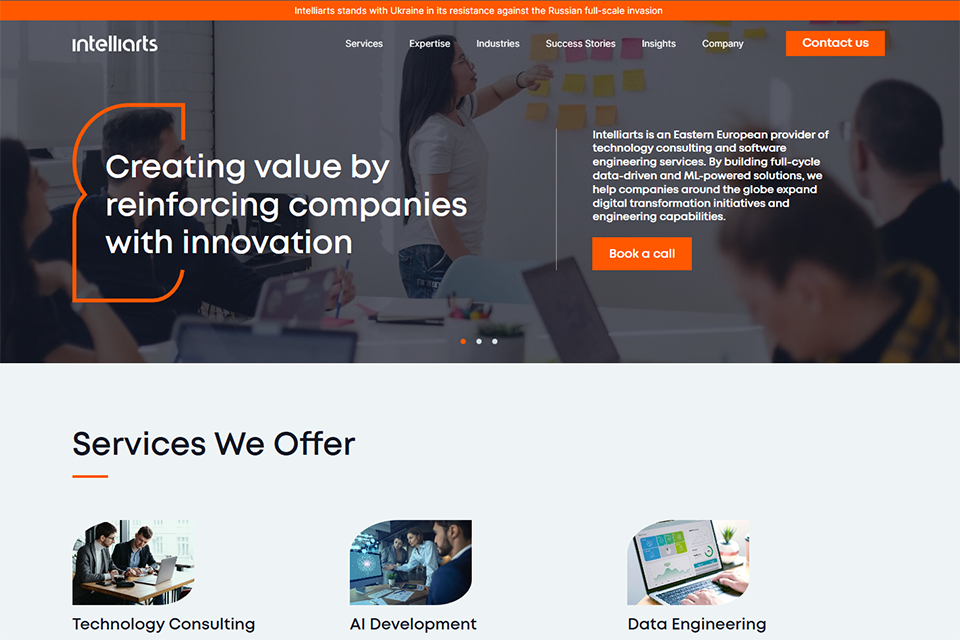 intelliarts software development company