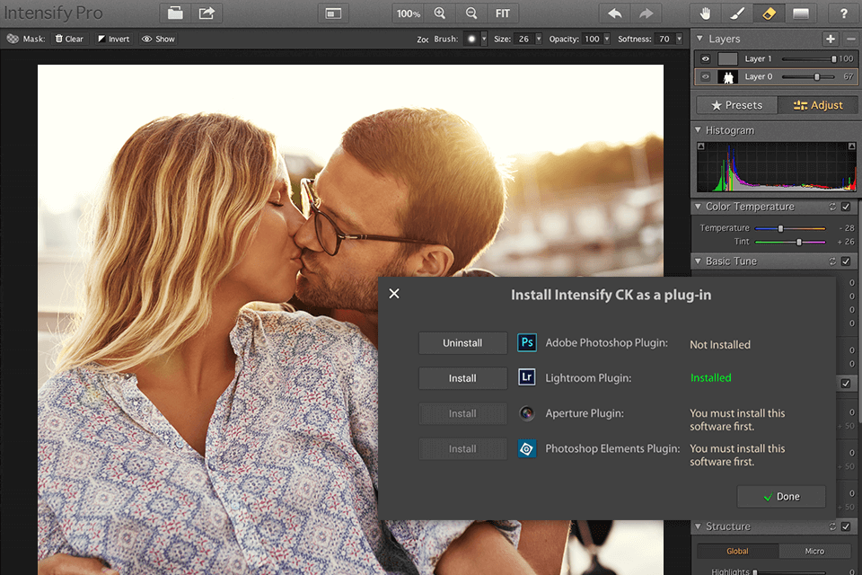 intensify lightroom plugin