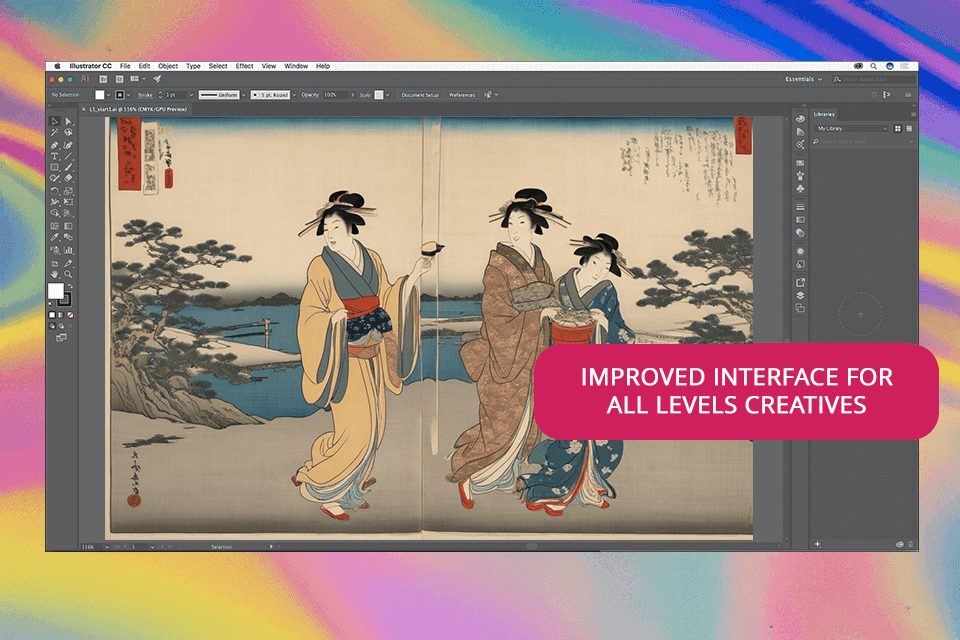 adobe illustrator cc interface
