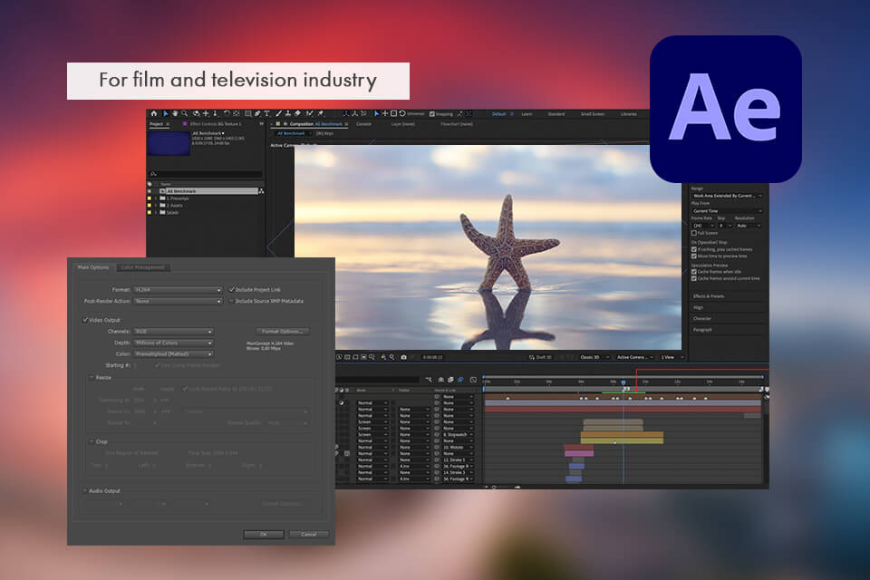 after effects interface