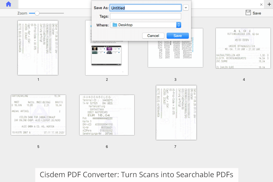 interface cisdem pdf converter