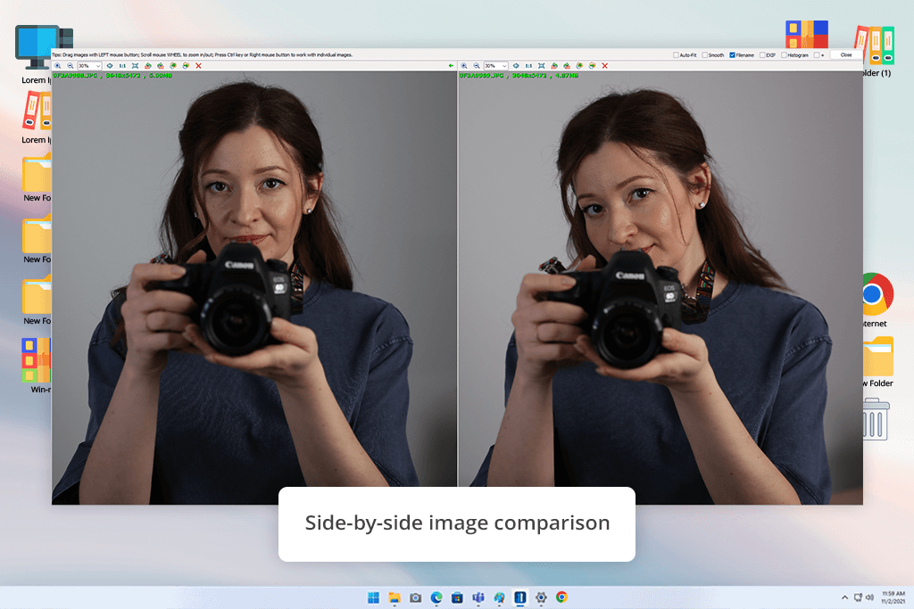 interface faststone image viewer photo organizing software