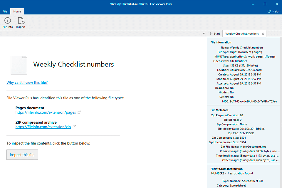 عارض الملفات بالإضافة إلى 3 واجهة