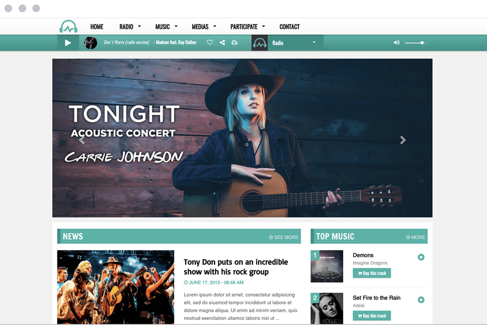 radioking fm radio recording software interface