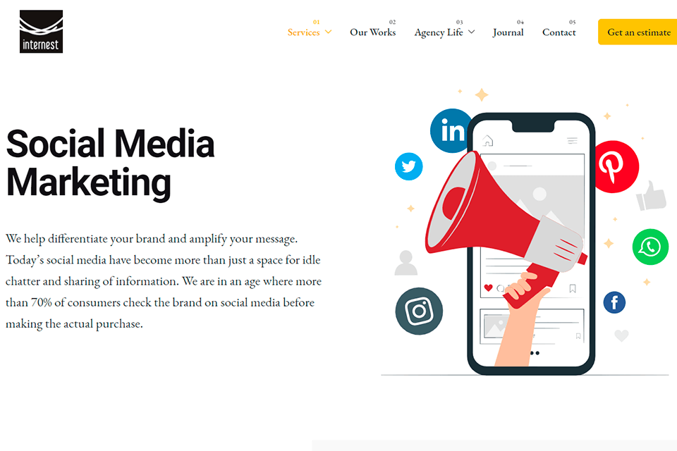 internest agency review smm