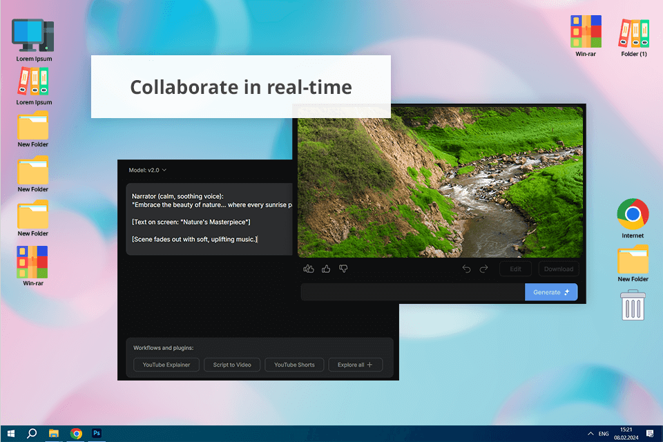 invideo veed alternative interface