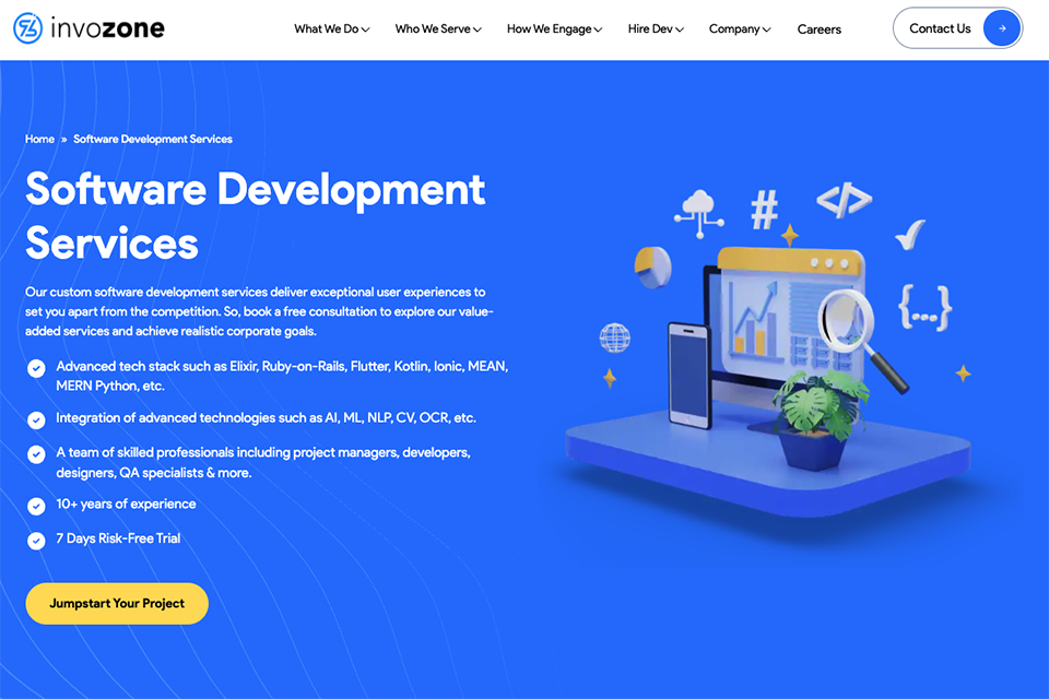 invozone software development company