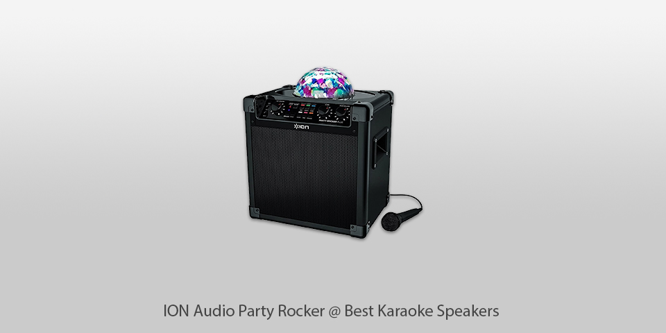 ion audio party rocker karaoke speakers