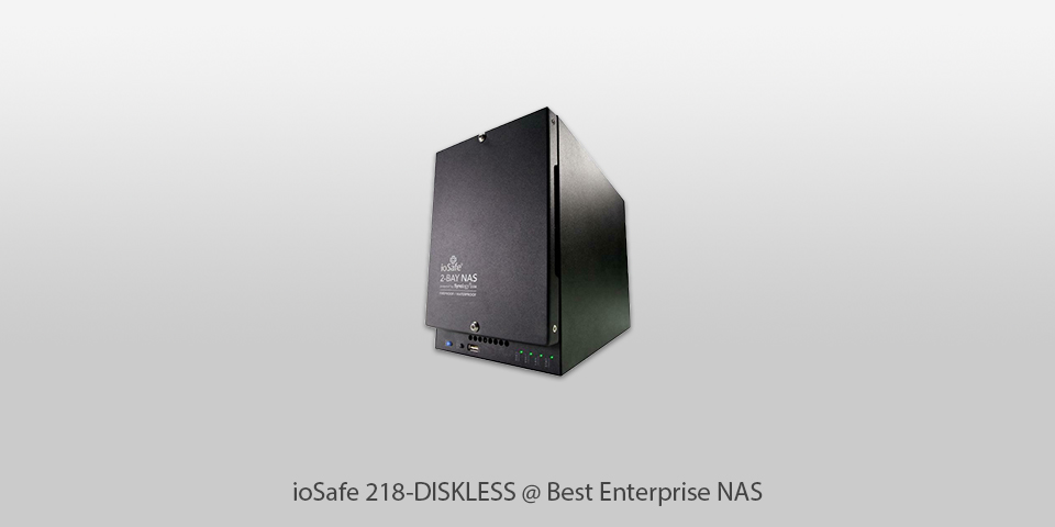 iosafe 218-diskless enterprise nas