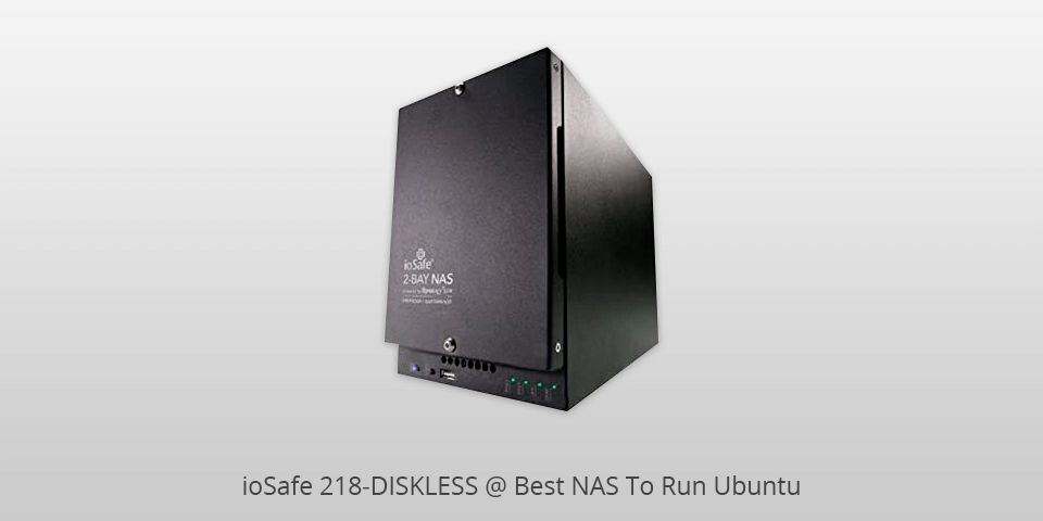 iosafe 218-diskless nas to run ubuntu