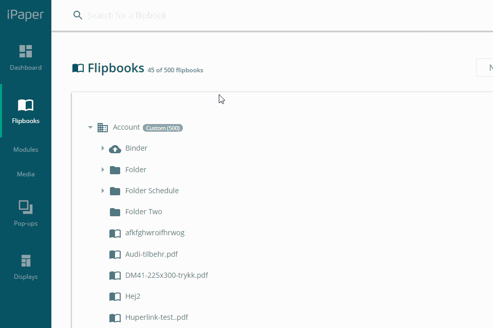 ipaper catalog maker software interface