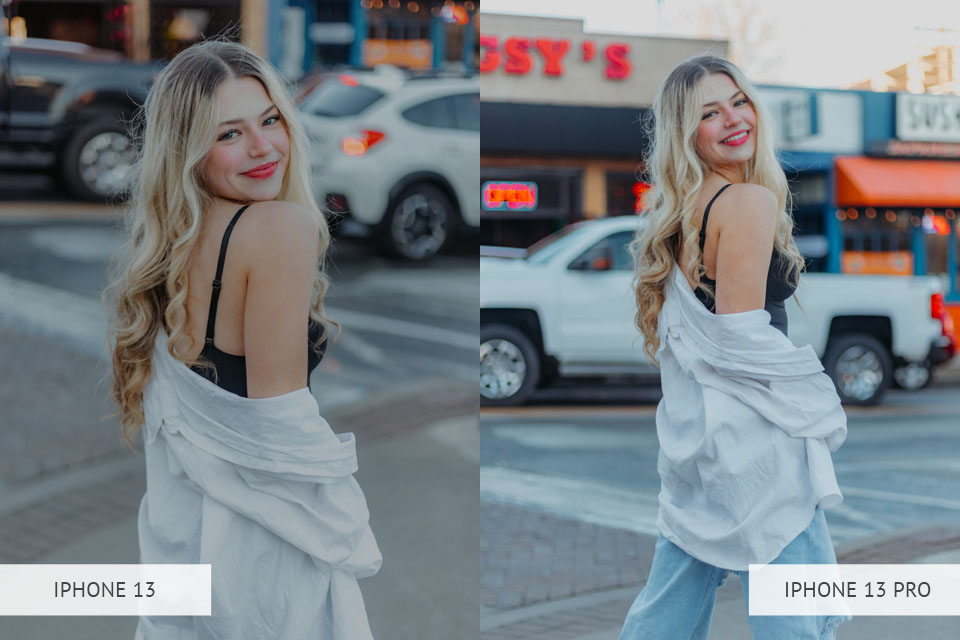 iphone 13 vs iphone 13 pro example