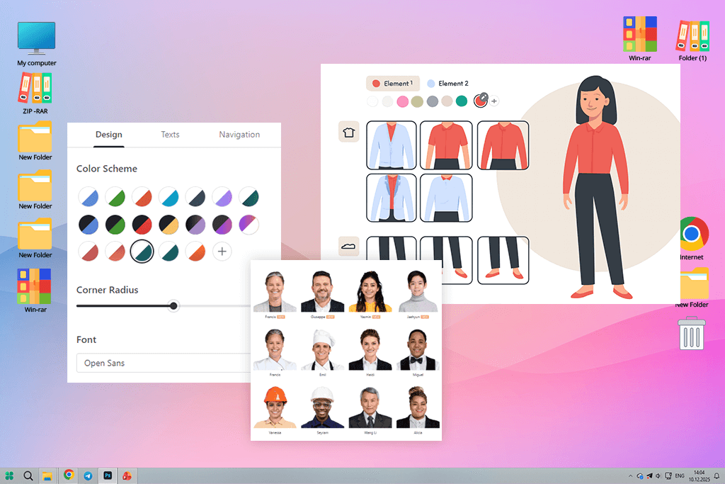 ispring suite design options