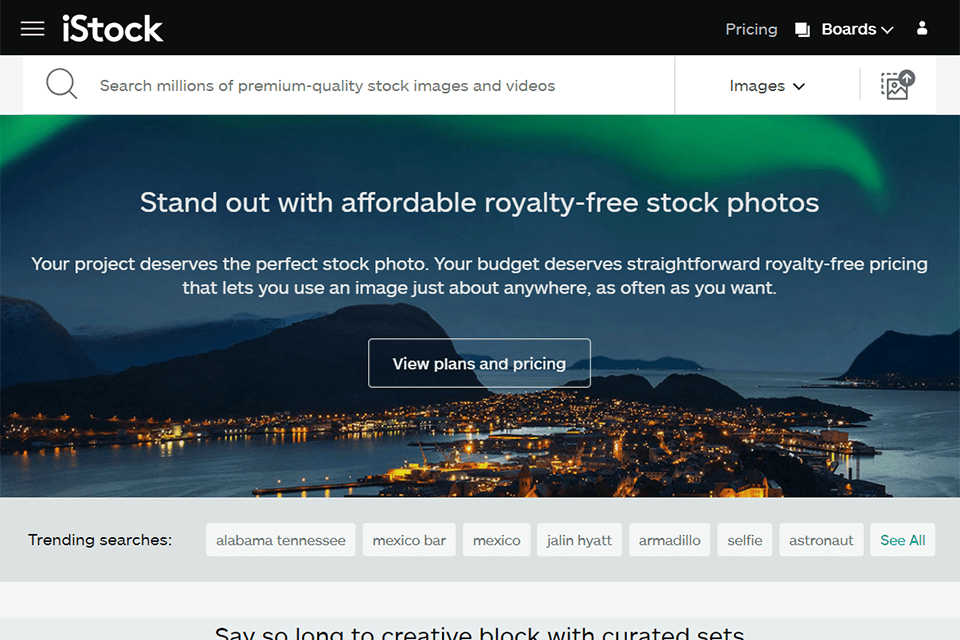 istock dreamstime alternative site